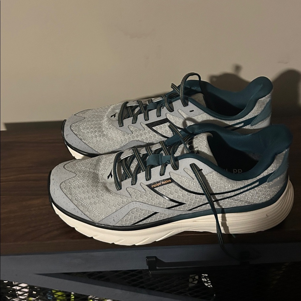 Diadora Grey Equipe Nucleo Running Shoes~Size 13
